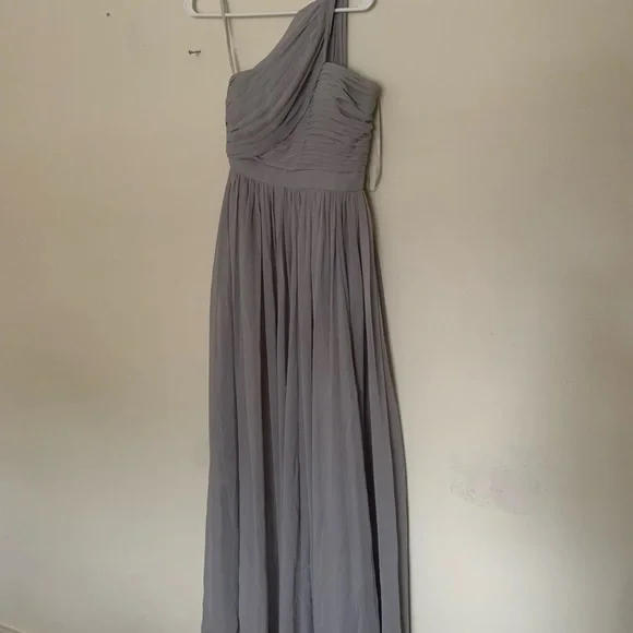 Weddington Way | Dresses | Size Weddington Way One Shoulder Bridesmaid Dress  In Cloudy Worn Once | Poshmark